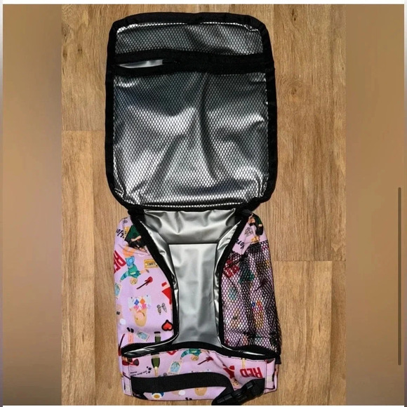 TAYLOR SWIFT SWIFTIE LUNCH PAIL BAG MAKEUP PINK ERAS 1989 POETS TRAVEL SHOWGIRL - Picture 4 of 5